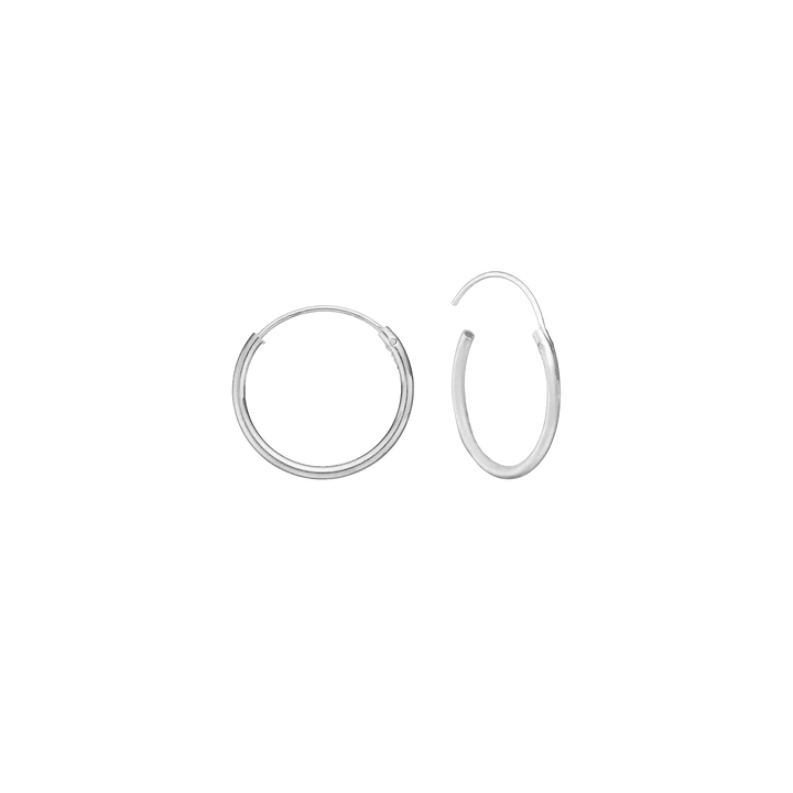 Essentials by Aagaard Creoles, 1 x 12 mm — Kolczyk