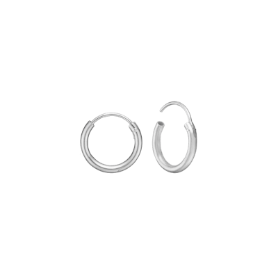 Essentials by Aagaard — Creoles, 2 x 12 mm Essentials by Aagaard Creoles, 2 x 12 mm — Oorbel