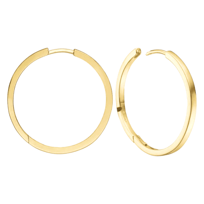Essentials by Aagaard — Creoles, 1.9 x 32 mm Essentials by Aagaard Creoles, 1.9 x 32 mm — Øreringe