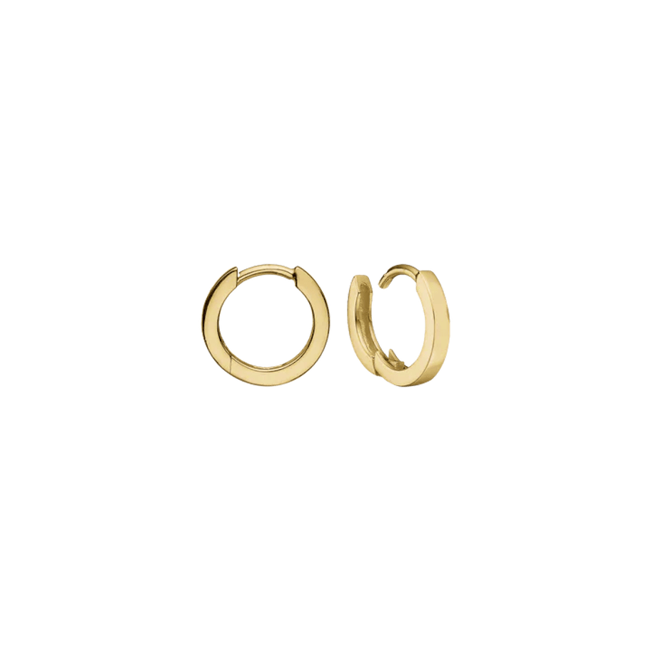 Essentials by Aagaard — Creoles, 1.5 x 11.5 mm, 8kt Essentials by Aagaard Creoles, 1.5 x 11.5 mm, 8kt — Øreringe