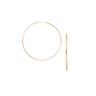 Essentials by Aagaard — Creoles, 1.8 x 29.5 mm, 14kt Essentials by Aagaard Creoles, 1.8 x 29.5 mm, 14kt — Øreringe