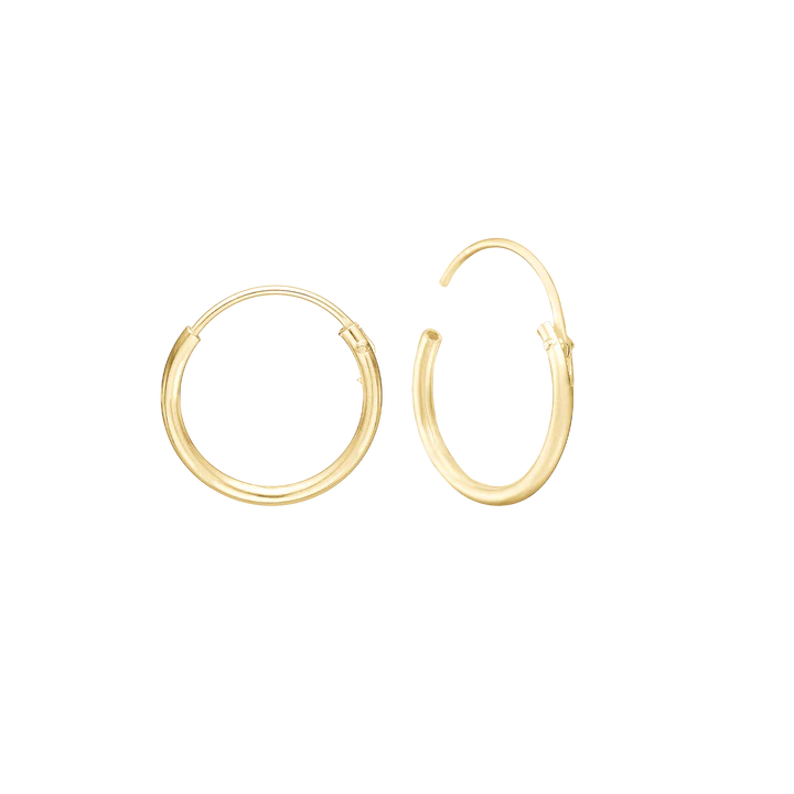 Essentials by Aagaard Creoles, 1.2 x 14 mm — Kolczyk