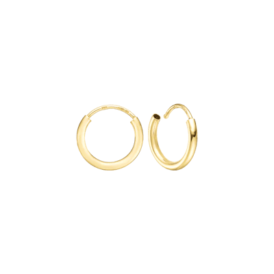 Essentials by Aagaard — Creoles, 1.8 x 13 mm, 14kt Essentials by Aagaard Creoles, 1.8 x 13 mm, 14kt — Øreringe