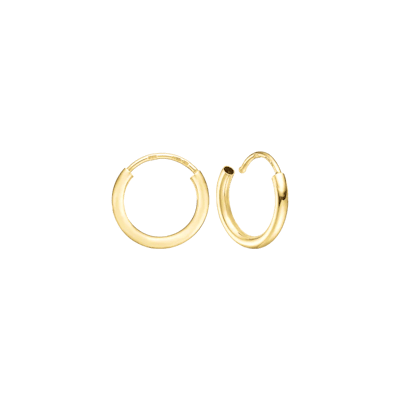 Essentials by Aagaard — Creoles, 1.8 x 13 mm, 14kt Essentials by Aagaard Creoles, 1.8 x 13 mm, 14kt — Øreringe
