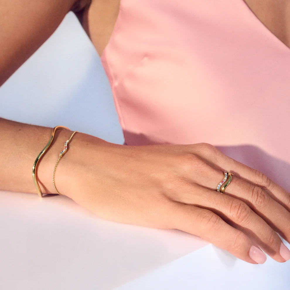 Sif Jakobs Jewellery Ring Ellera Waves — Ring