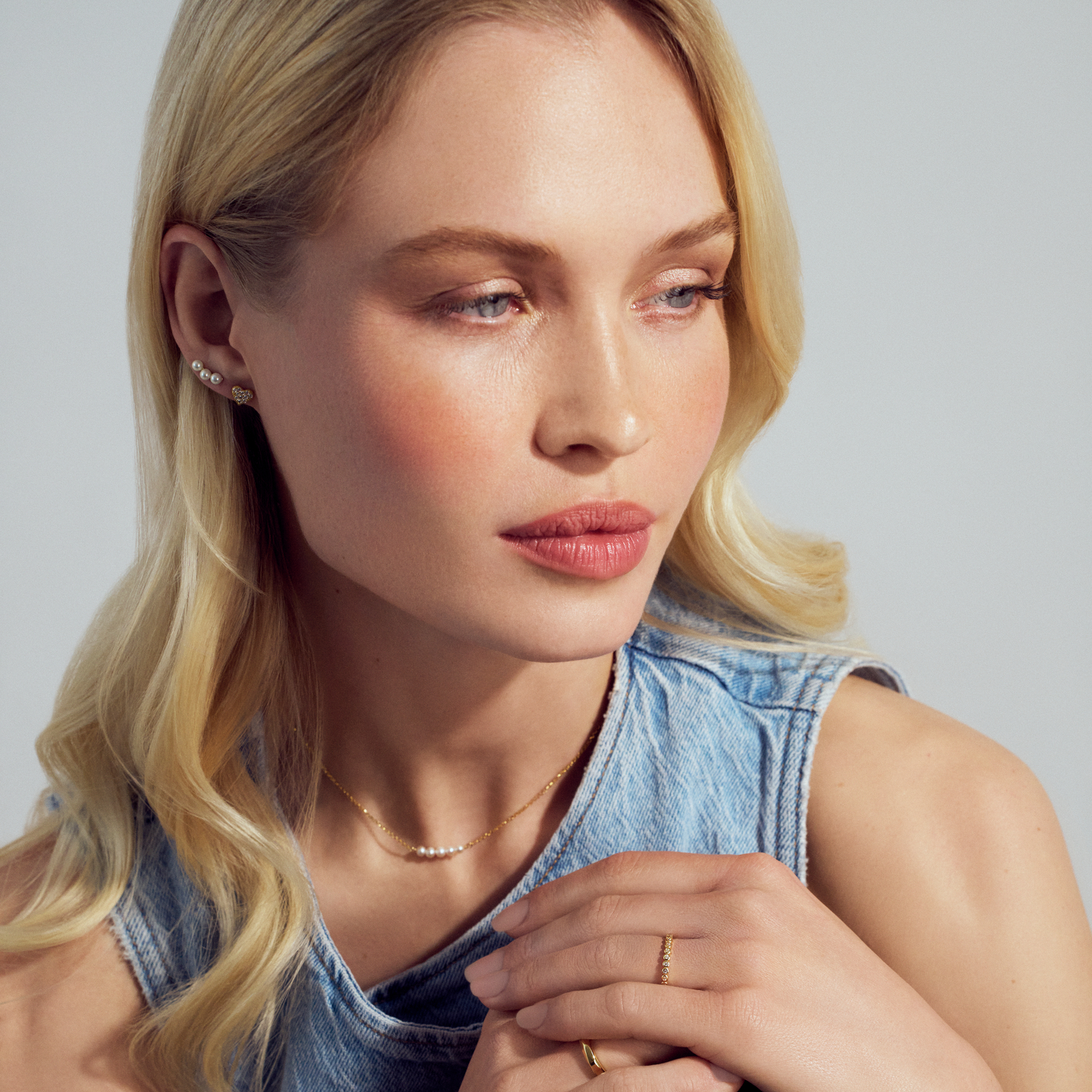 Sif Jakobs Jewellery Perla Cinque Necklace — Halsketting