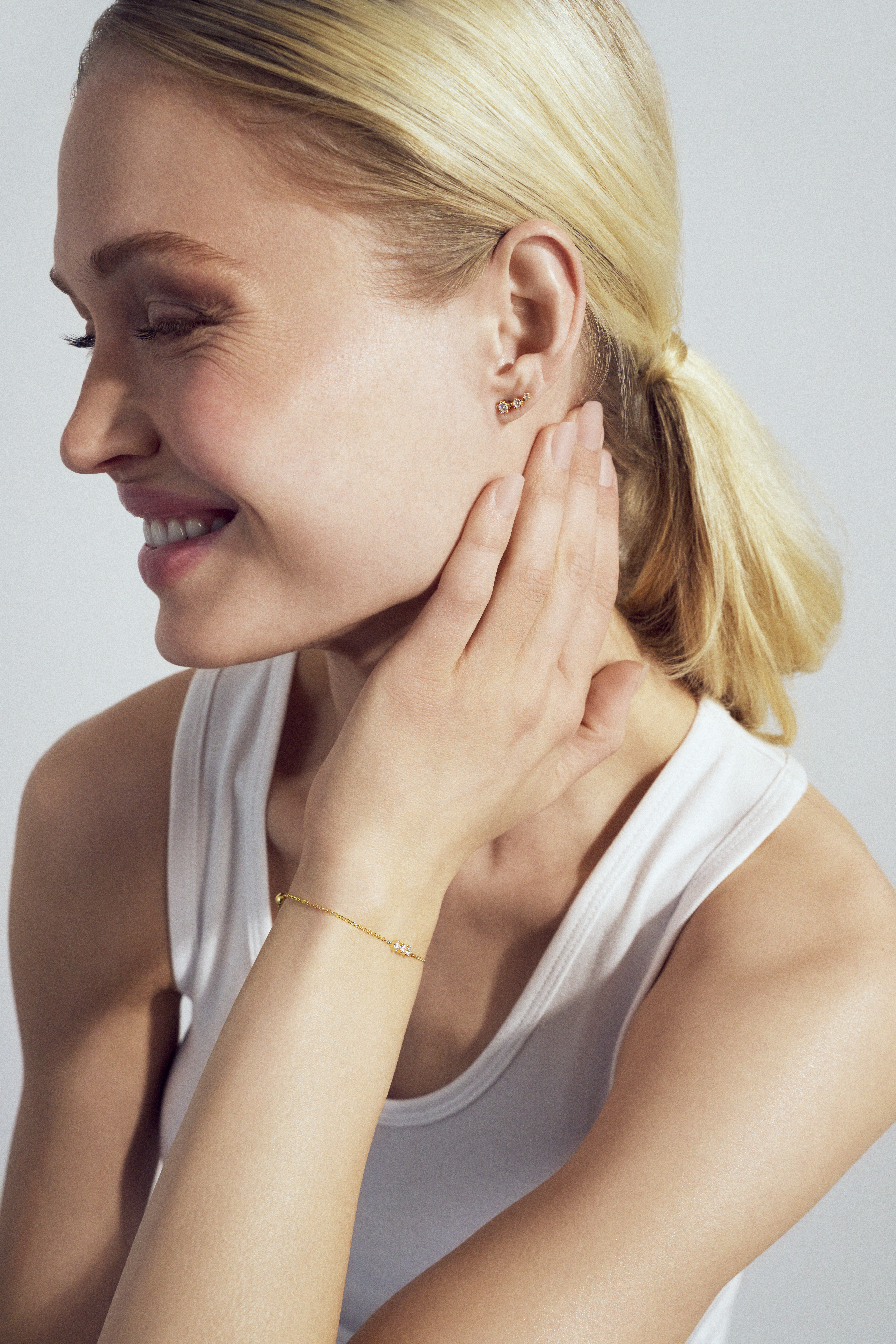 Sif Jakobs Jewellery Lucente Tre Earrings — Øreringe