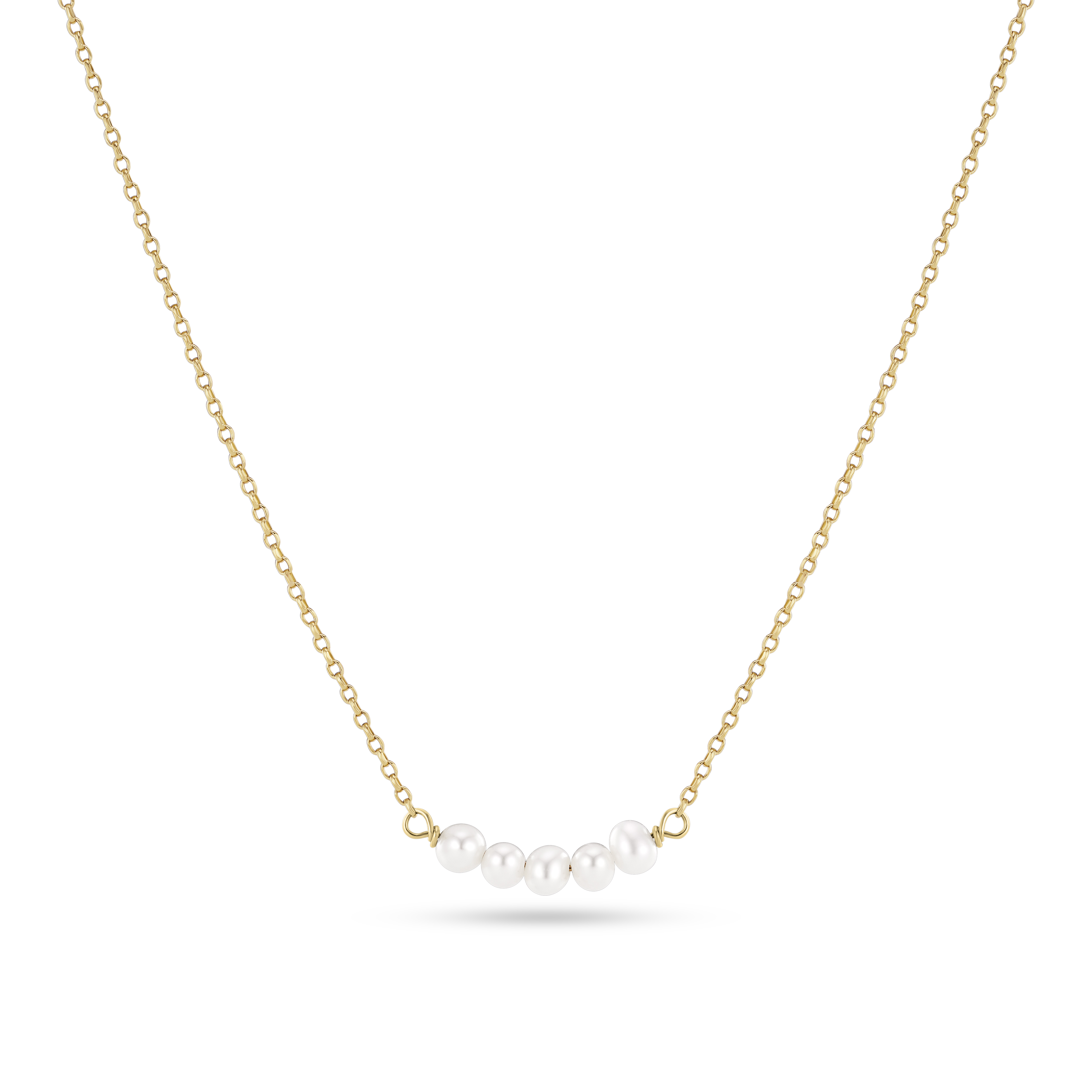 Sif Jakobs Jewellery Perla Cinque Necklace — Halsketting