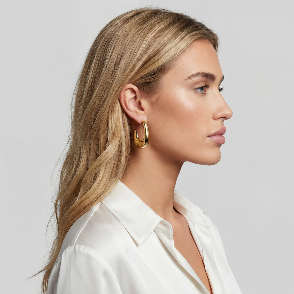 Sif Jakobs Jewellery Borsa X-Grande Earrings — Boucle d'oreille