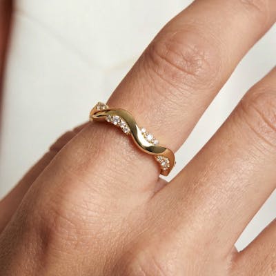 Sif Jakobs Jewellery — Ellera Waves Altro Ring Sif Jakobs Jewellery Ellera Waves Altro Ring — Ring