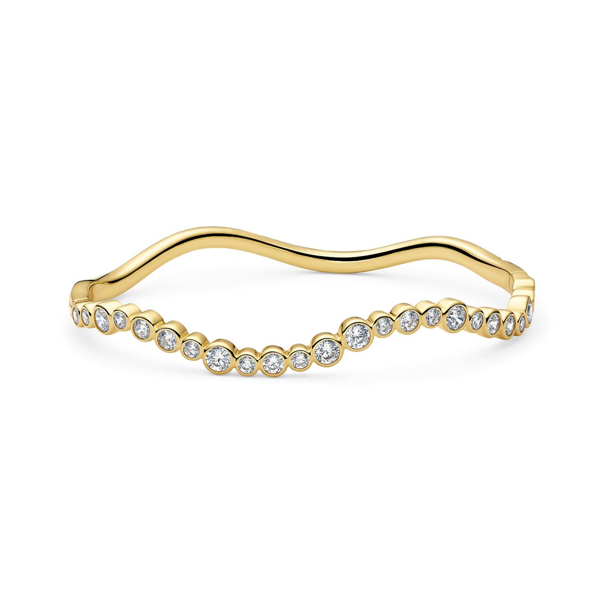 Sif Jakobs Jewellery — Sardinien Wave Bangle Sif Jakobs Jewellery Sardinien Wave Bangle — Náramek