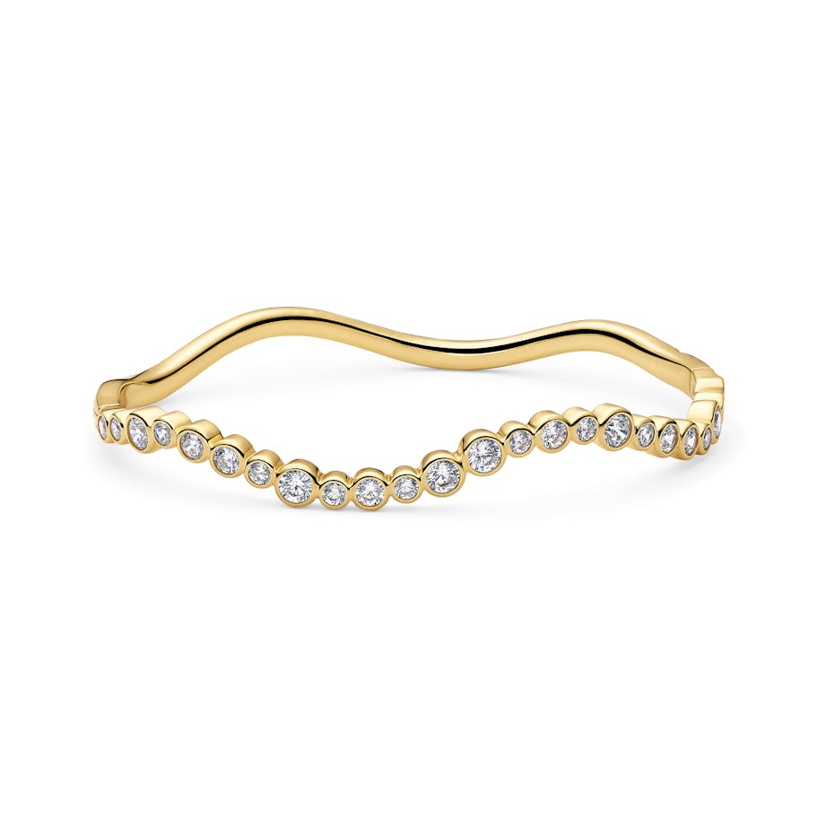 Sif Jakobs Jewellery — Sardinien Wave Bangle Sif Jakobs Jewellery Sardinien Wave Bangle — Armband