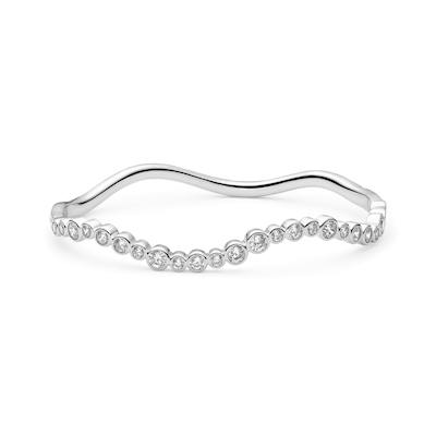 Sif Jakobs Jewellery — Sardinien Wave Bangle Sif Jakobs Jewellery Sardinien Wave Bangle — Armband