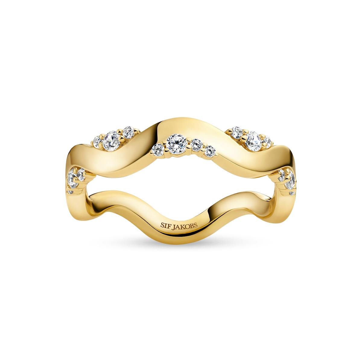 Sif Jakobs Jewellery — Ellera Waves Altro Ring Sif Jakobs Jewellery Ellera Waves Altro Ring — Kroužek