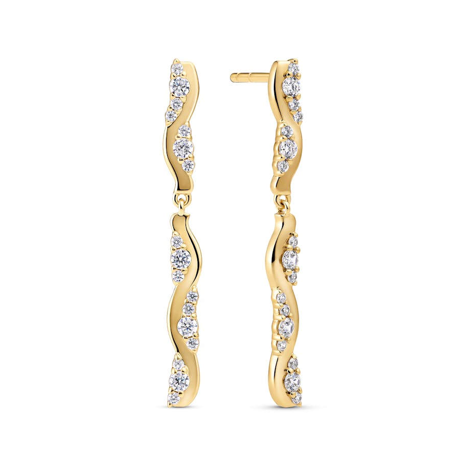 Sif Jakobs Jewellery — Ellera Waves Altro Due Lungo Earrings Sif Jakobs Jewellery Ellera Waves Altro Due Lungo Earrings — Ohrringe