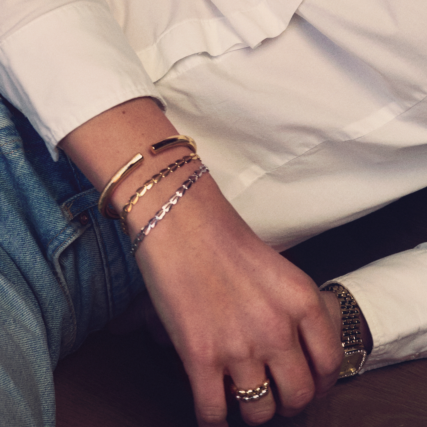 Sif Jakobs Jewellery Heartbeat Bracelet — Armbånd