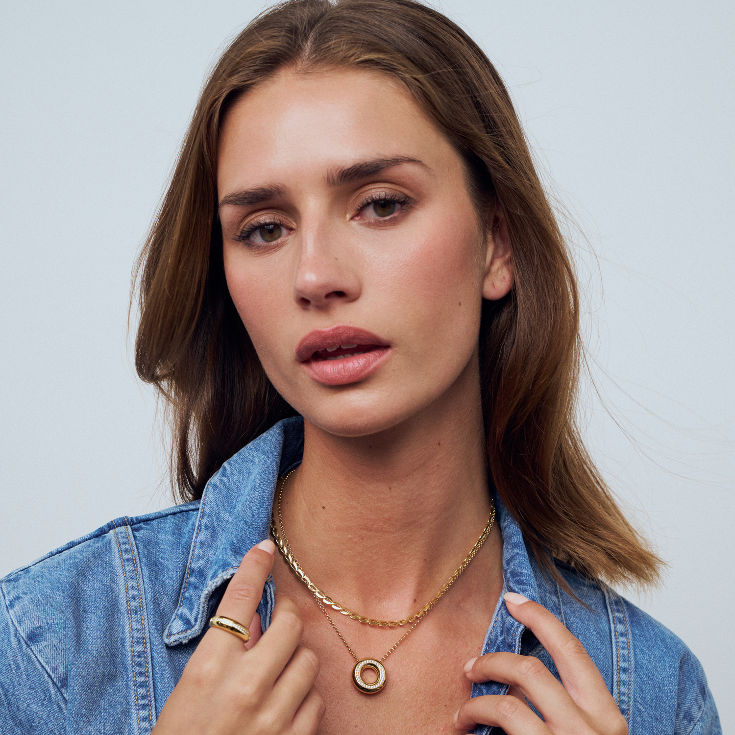 Sif Jakobs Jewellery Heartbeat Necklace — Halskæde
