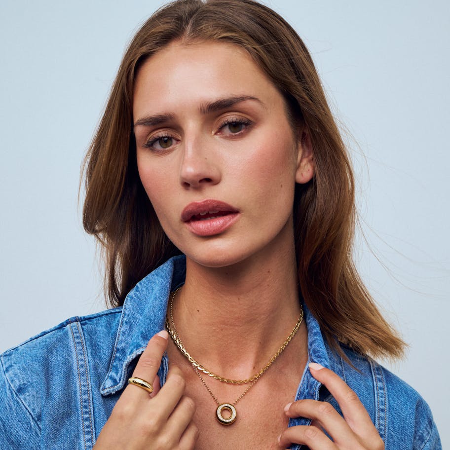 Sif Jakobs Jewellery — Heartbeat Necklace Sif Jakobs Jewellery Heartbeat Necklace — Halsketting