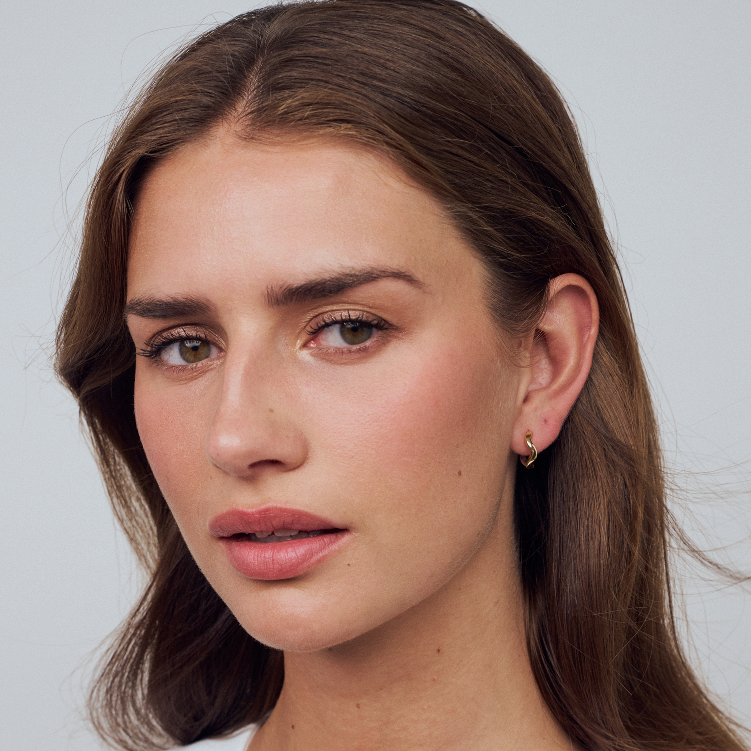 Sif Jakobs Jewellery Ellera Waves Pianura Medio Earrings — Boucle d'oreille