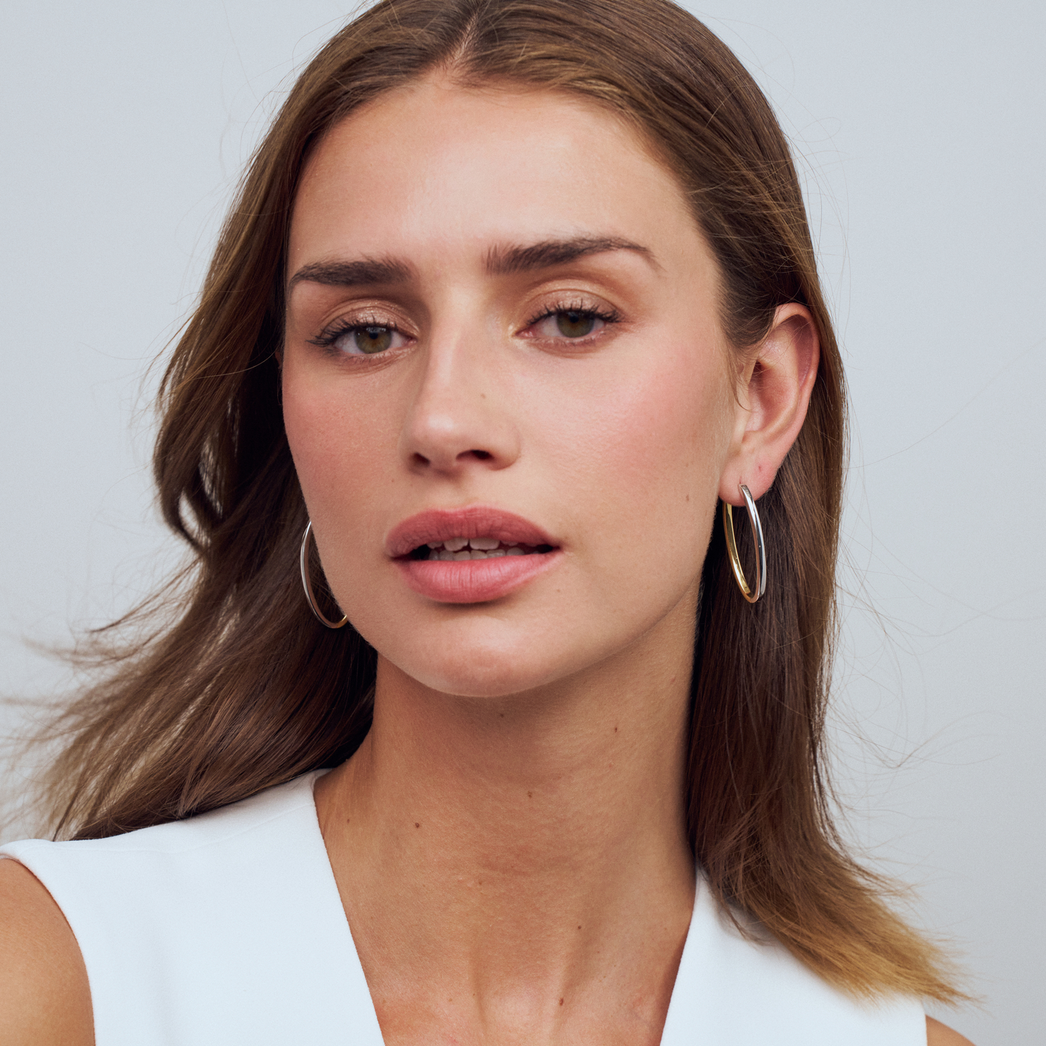 Sif Jakobs Jewellery Ellisse Pianura Medio Earrings — Boucle d'oreille