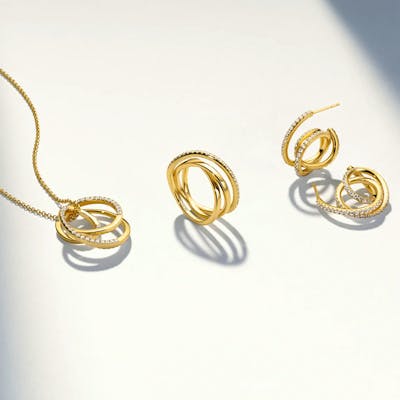 Sif Jakobs Jewellery — Spirale Piccolo Necklace Sif Jakobs Jewellery Spirale Piccolo Necklace — Collier