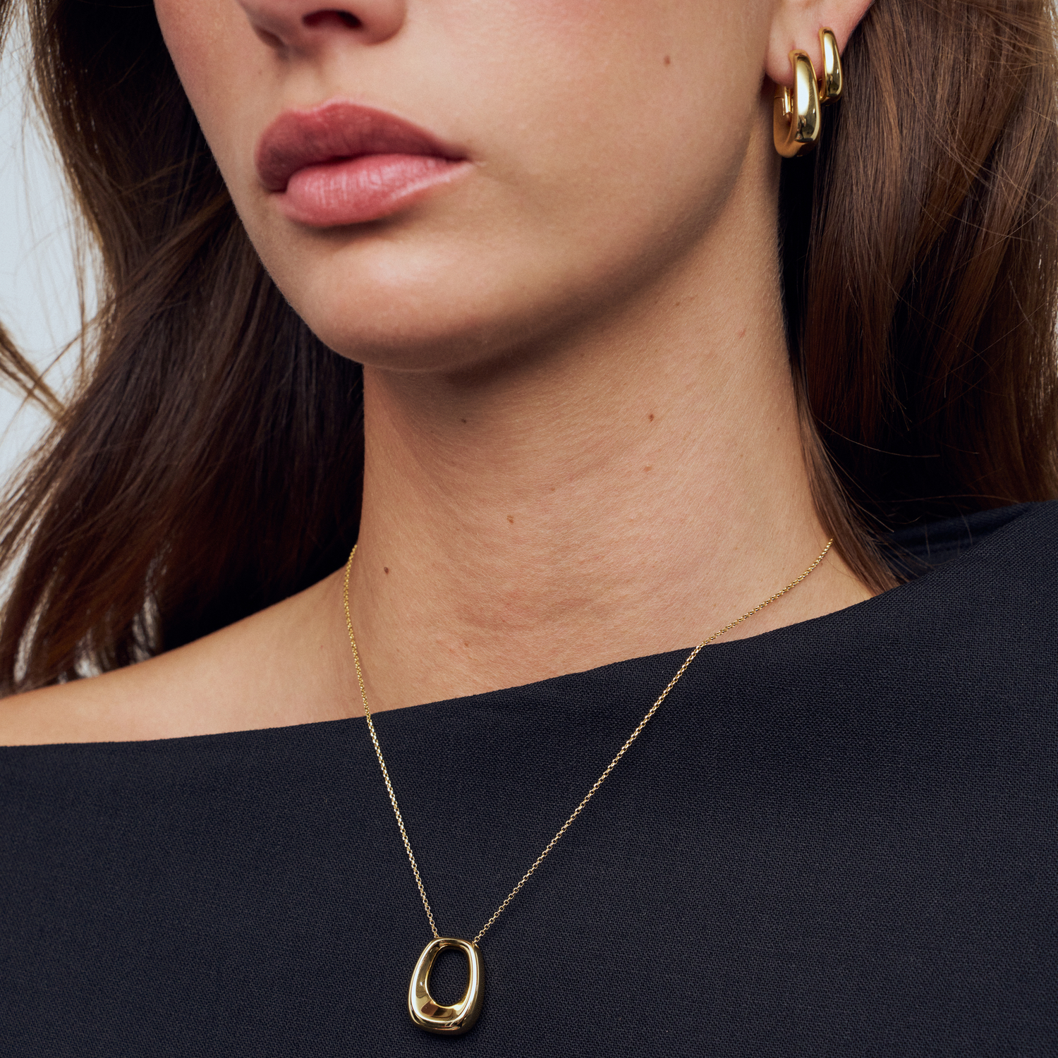 Sif Jakobs Jewellery Borsa Pianura Grande Necklace — Collier