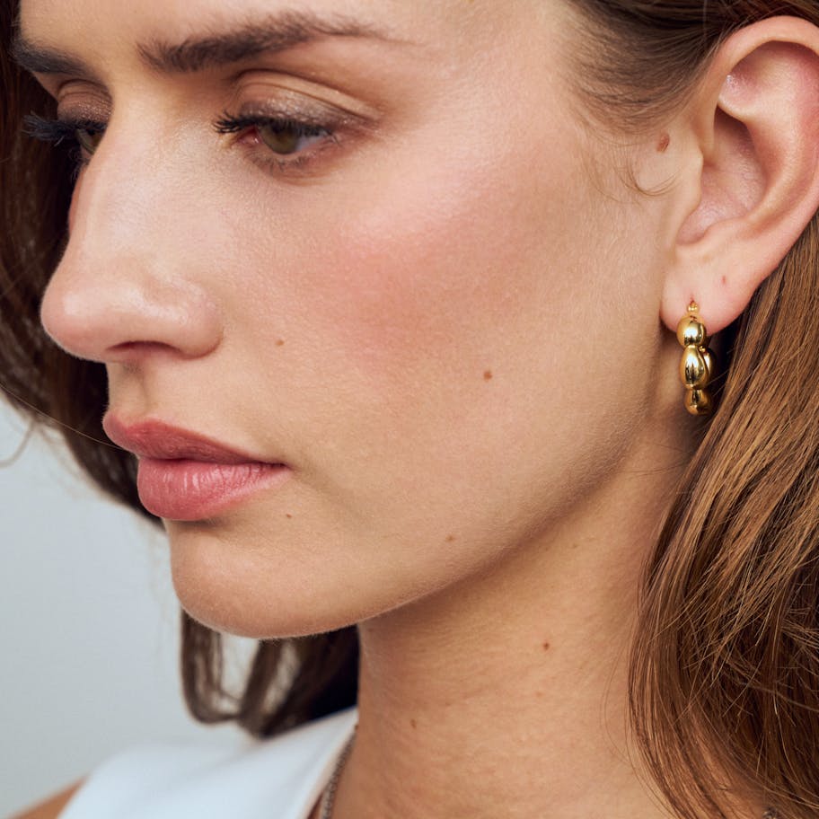 Sif Jakobs Jewellery — Goccia Cerchietto Piccolo Earrings Sif Jakobs Jewellery Goccia Cerchietto Piccolo Earrings — Oorbel