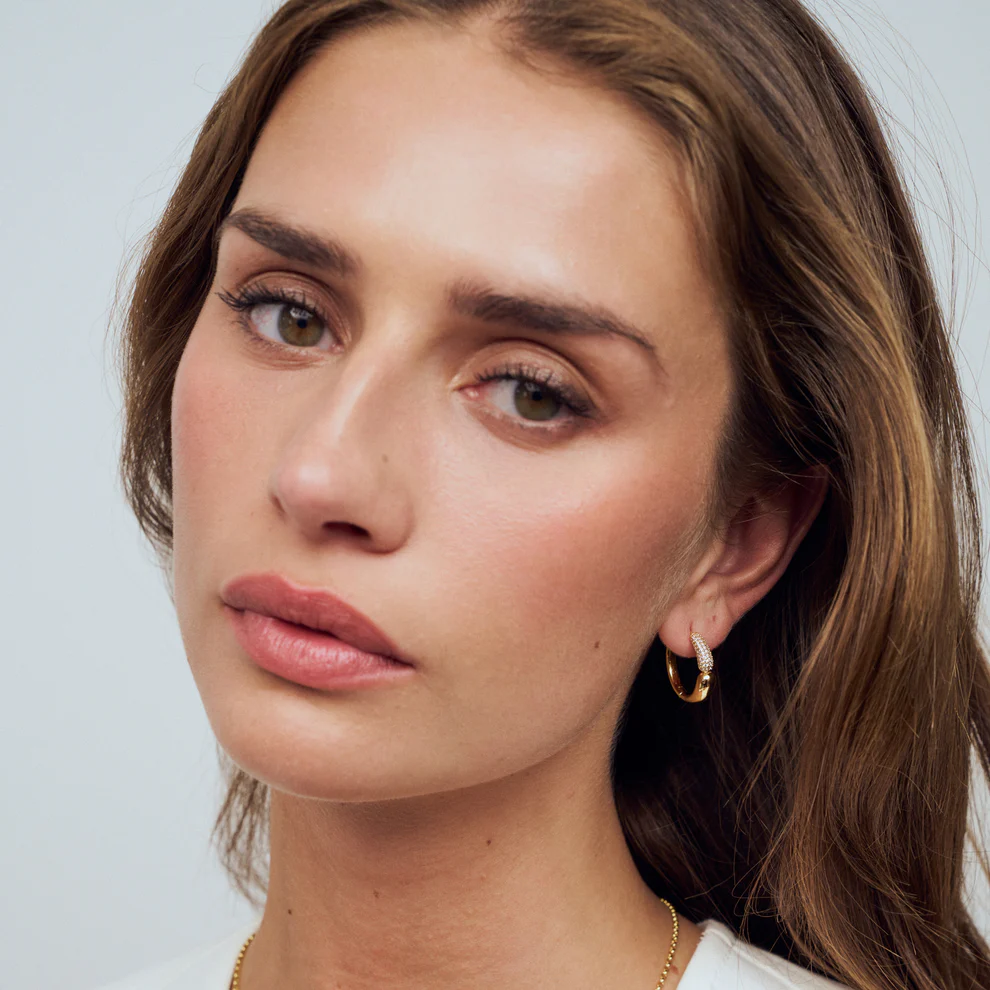 Sif Jakobs Jewellery Goccia Creolo Grande Earrings — Boucle d'oreille