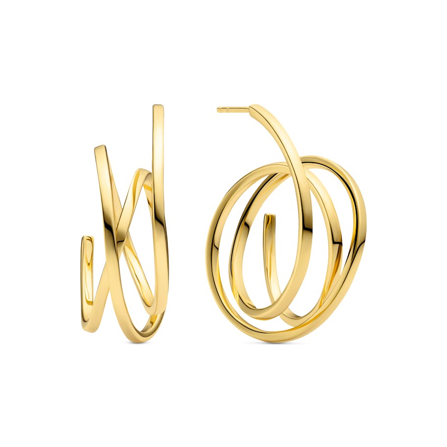 Sif Jakobs Jewellery — Spirale Pianura Grande Earrings Sif Jakobs Jewellery Spirale Pianura Grande Earrings — Boucle d'oreille