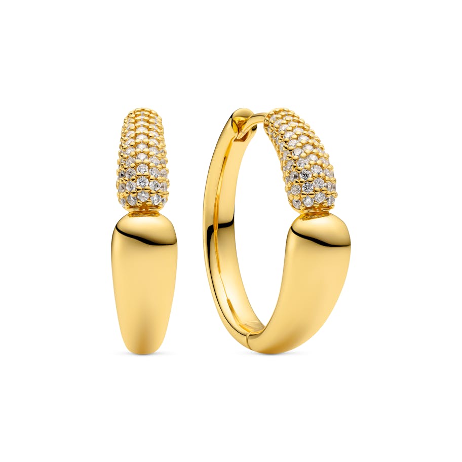 Sif Jakobs Jewellery — Goccia Creolo Grande Earrings Sif Jakobs Jewellery Goccia Creolo Grande Earrings — Oorbel