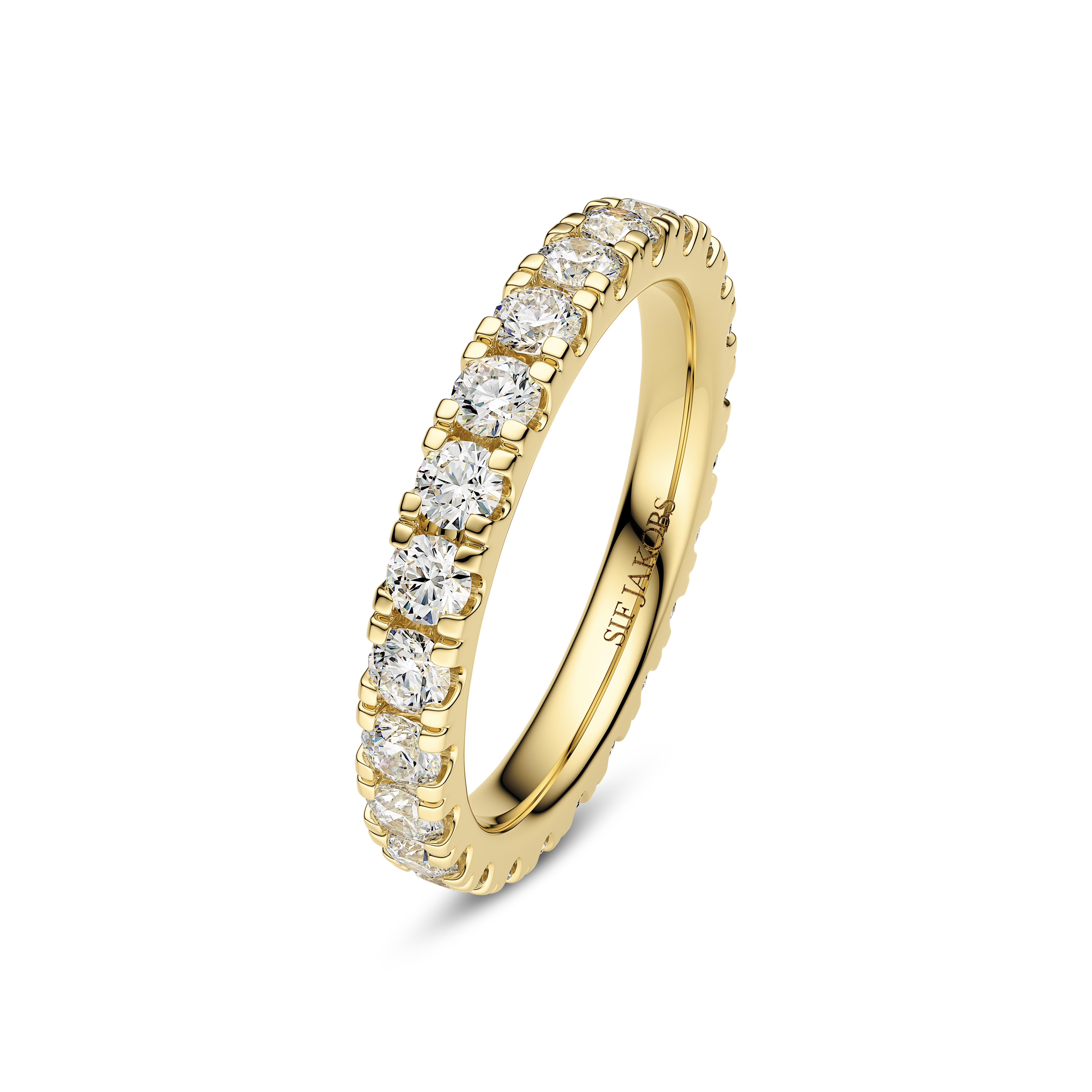 Sif Jakobs Diamond Alba Eternity Ring 1.32-1.56 ct — Ring