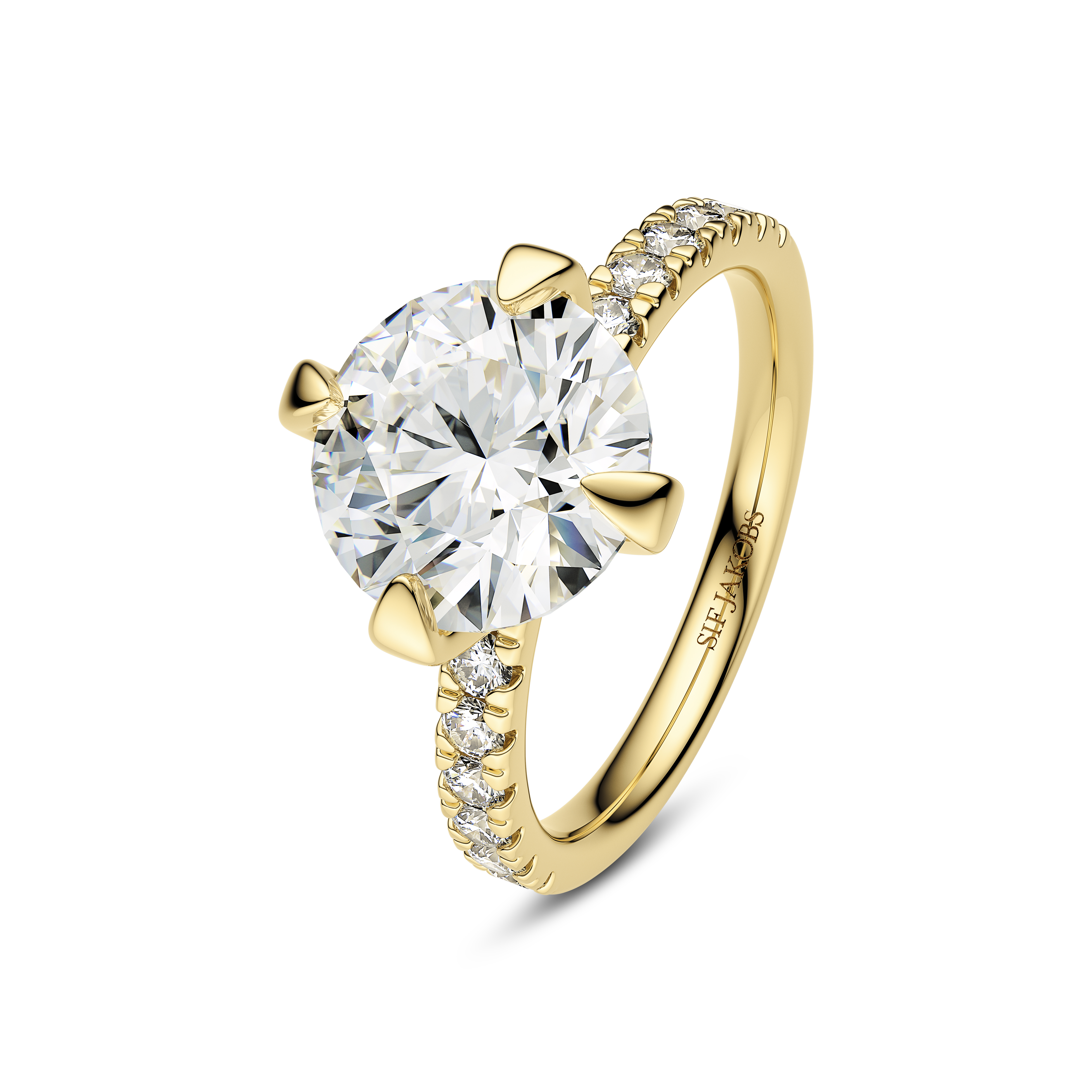 Sif Jakobs Diamond Venice Ring 3.40 ct — Ring