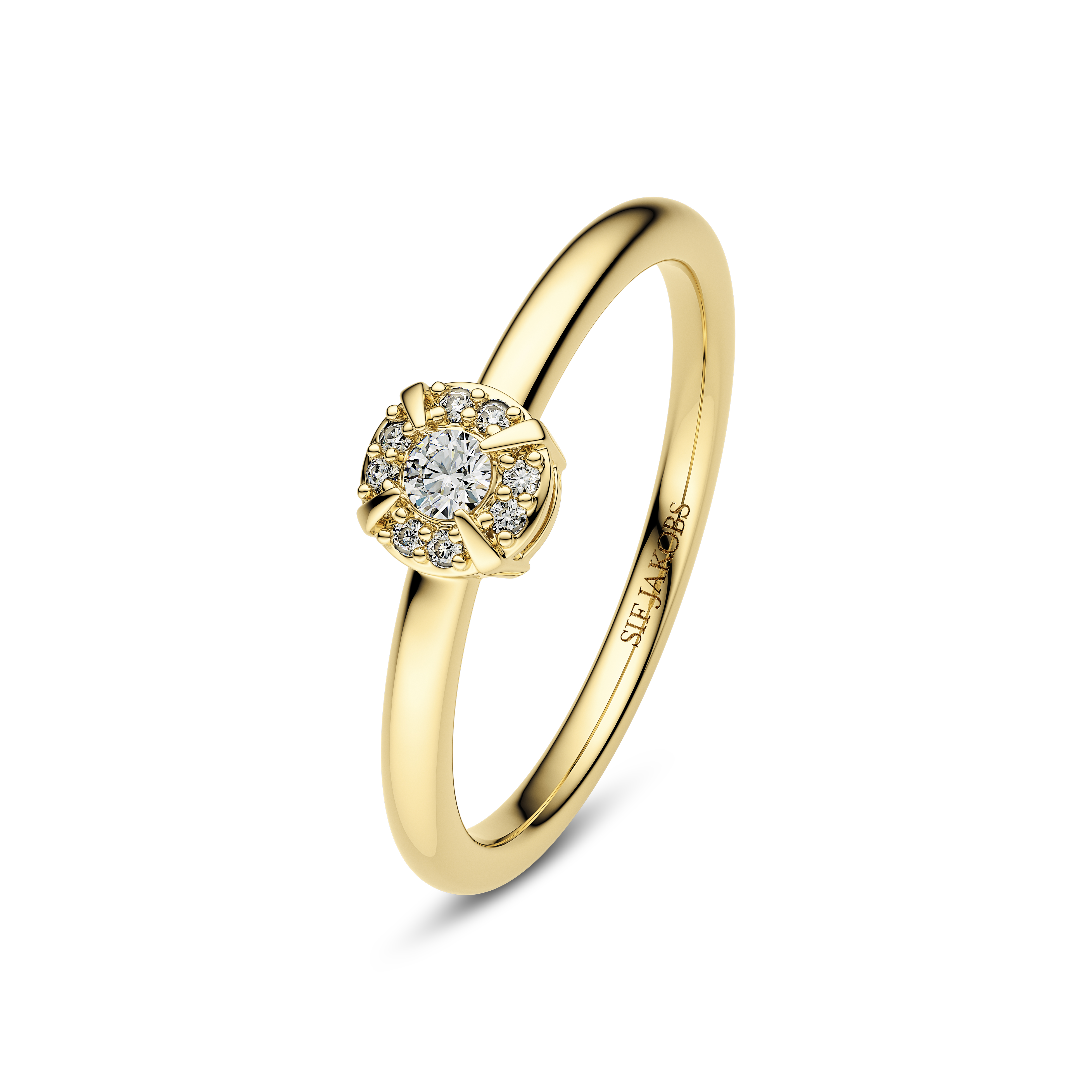 Sif Jakobs Diamond Rome Ring 0.09 ct — Ring