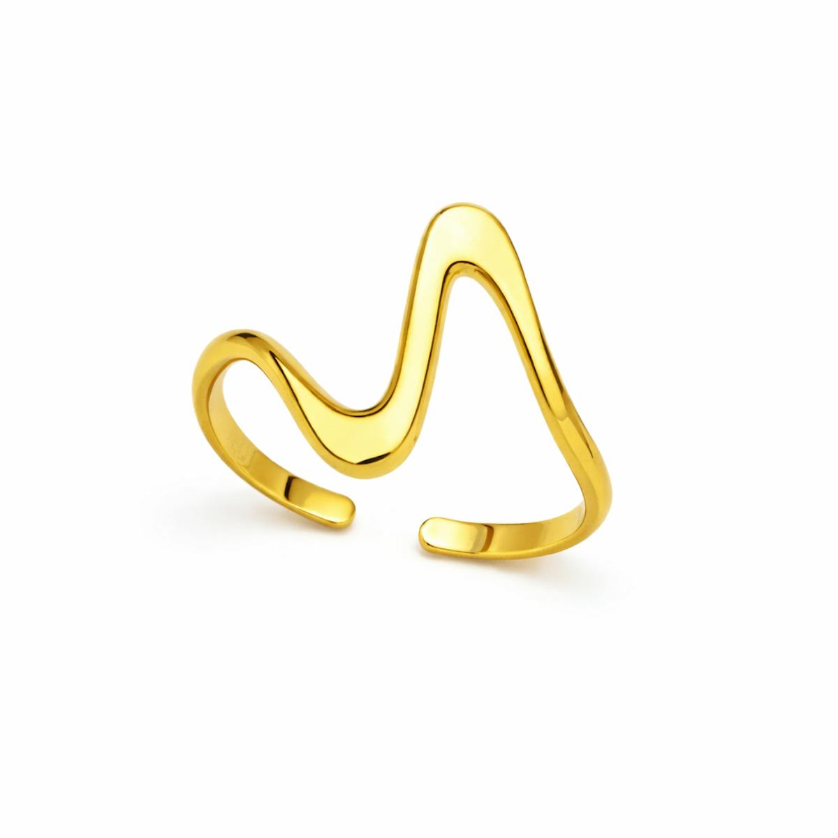 Ayo Copenhagen — Luna Wave Ring Ayo Copenhagen Luna Wave Ring — Rengas