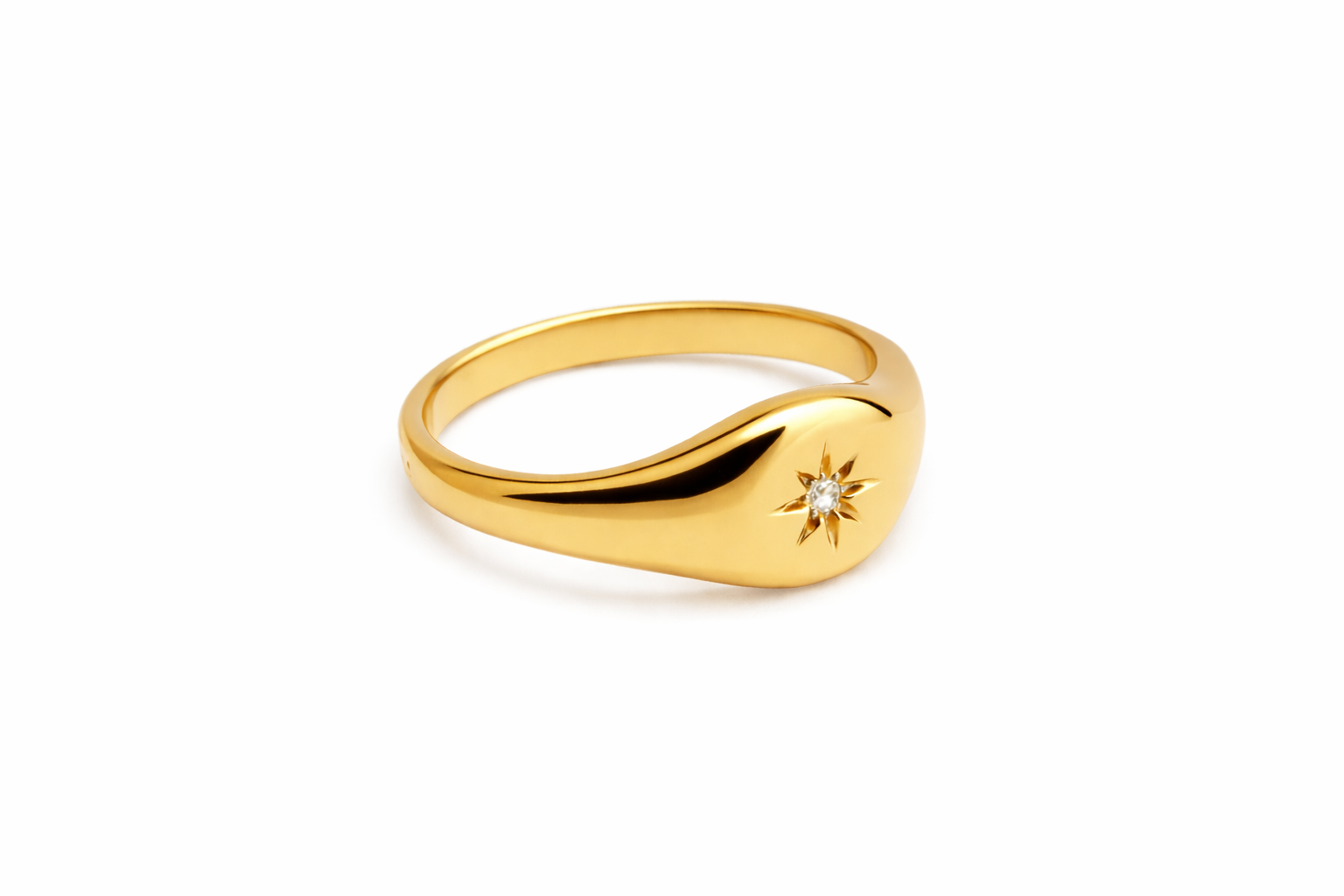 Ayo Copenhagen Selene Signet Ring — Ring