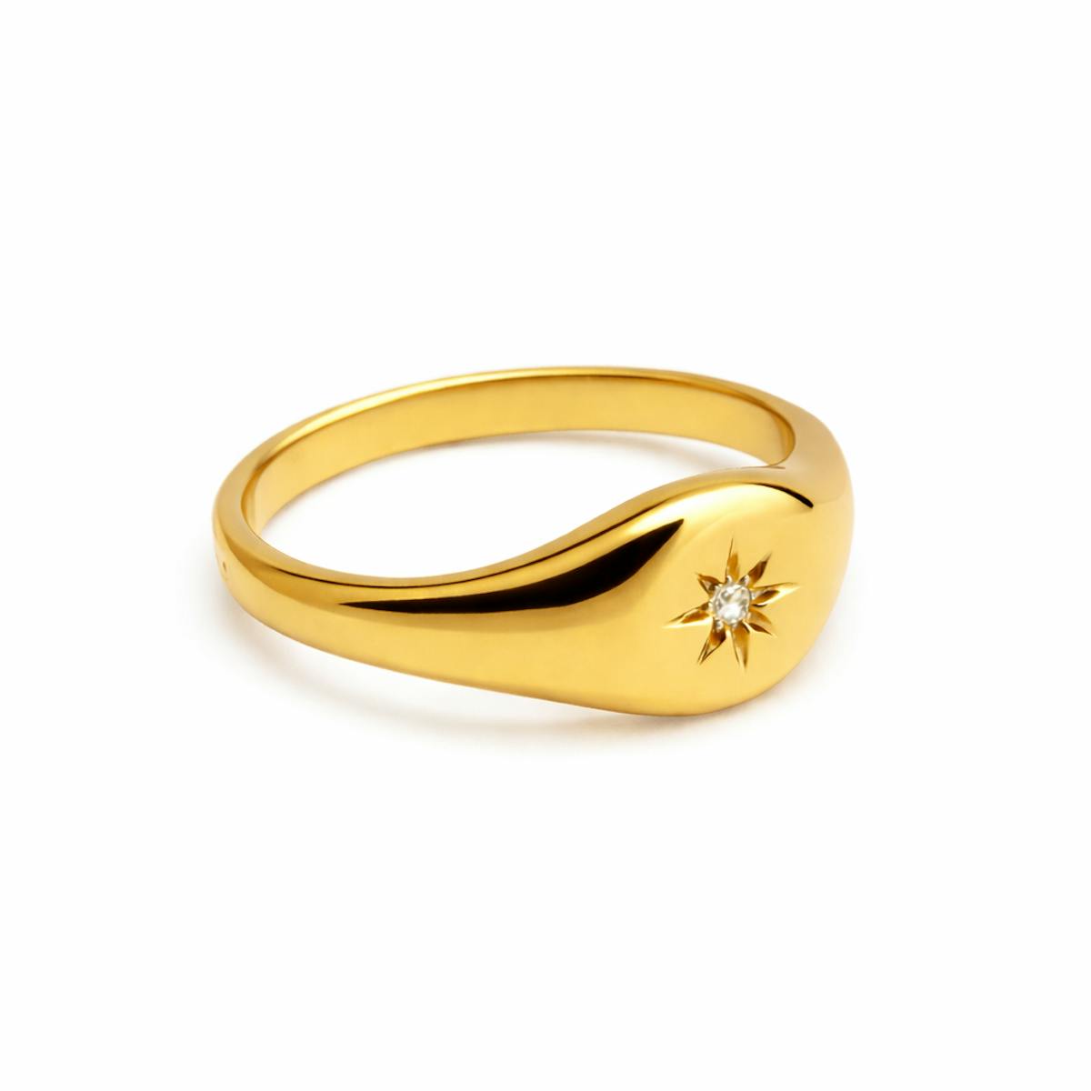 Ayo Copenhagen — Selene Signet Ring Ayo Copenhagen Selene Signet Ring — Rengas