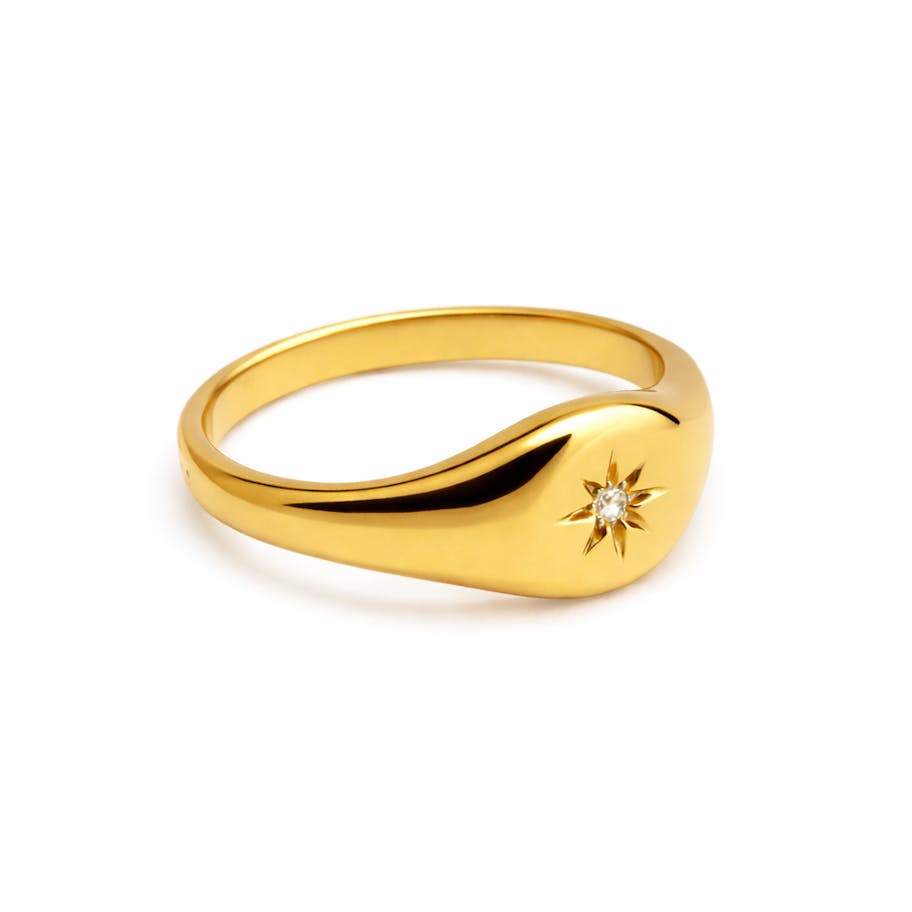 Ayo Copenhagen — Selene Signet Ring Ayo Copenhagen Selene Signet Ring — Ring