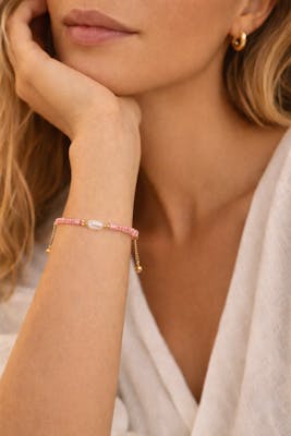 Ayo Copenhagen — Mira Pearl Bracelet Rosé Ayo Copenhagen Mira Pearl Bracelet Rosé — Armbånd