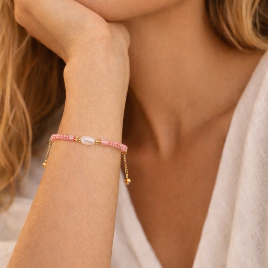 Ayo Copenhagen — Mira Pearl Bracelet Rosé Ayo Copenhagen Mira Pearl Bracelet Rosé — Armband