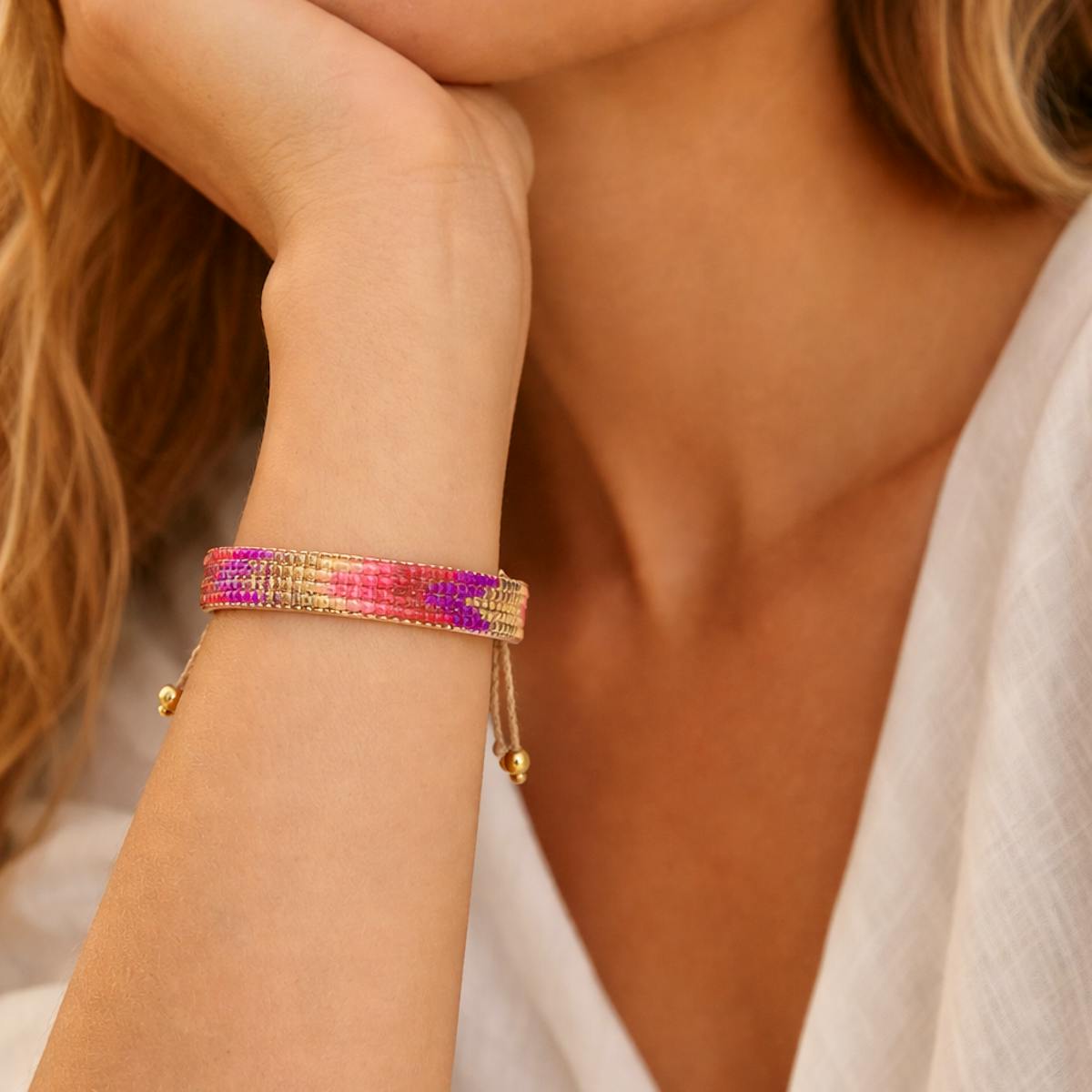 Ayo Copenhagen — Flora Bracelet Berry Bloom Ayo Copenhagen Flora Bracelet Berry Bloom — Ranneke