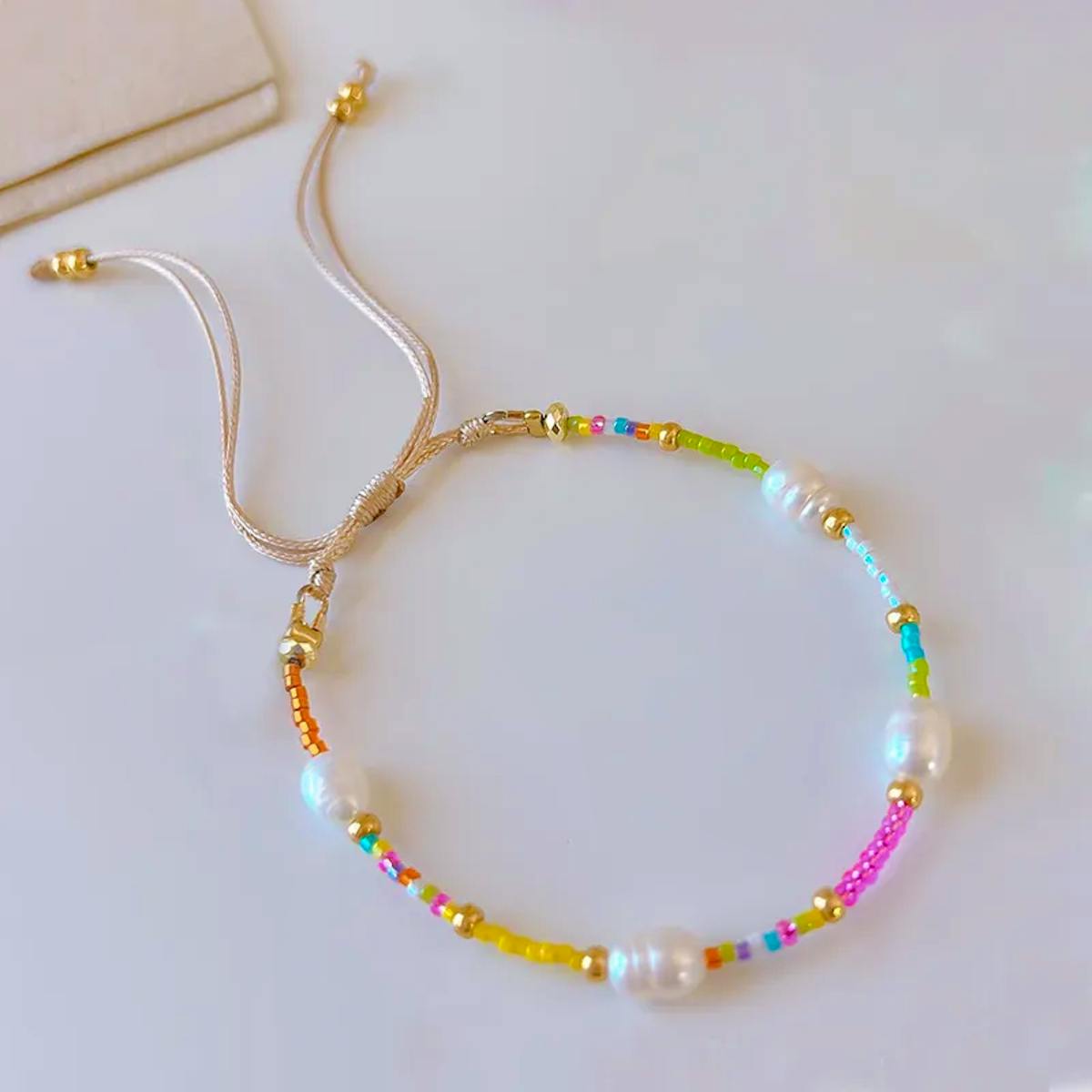 Ayo Copenhagen — Luna Pearl Bracelet Fiesta Ayo Copenhagen Luna Pearl Bracelet Fiesta — Ranneke