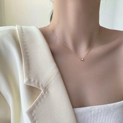 Ayo Copenhagen — Elara Zircon Necklace Ayo Copenhagen Elara Zircon Necklace — Halskjeder