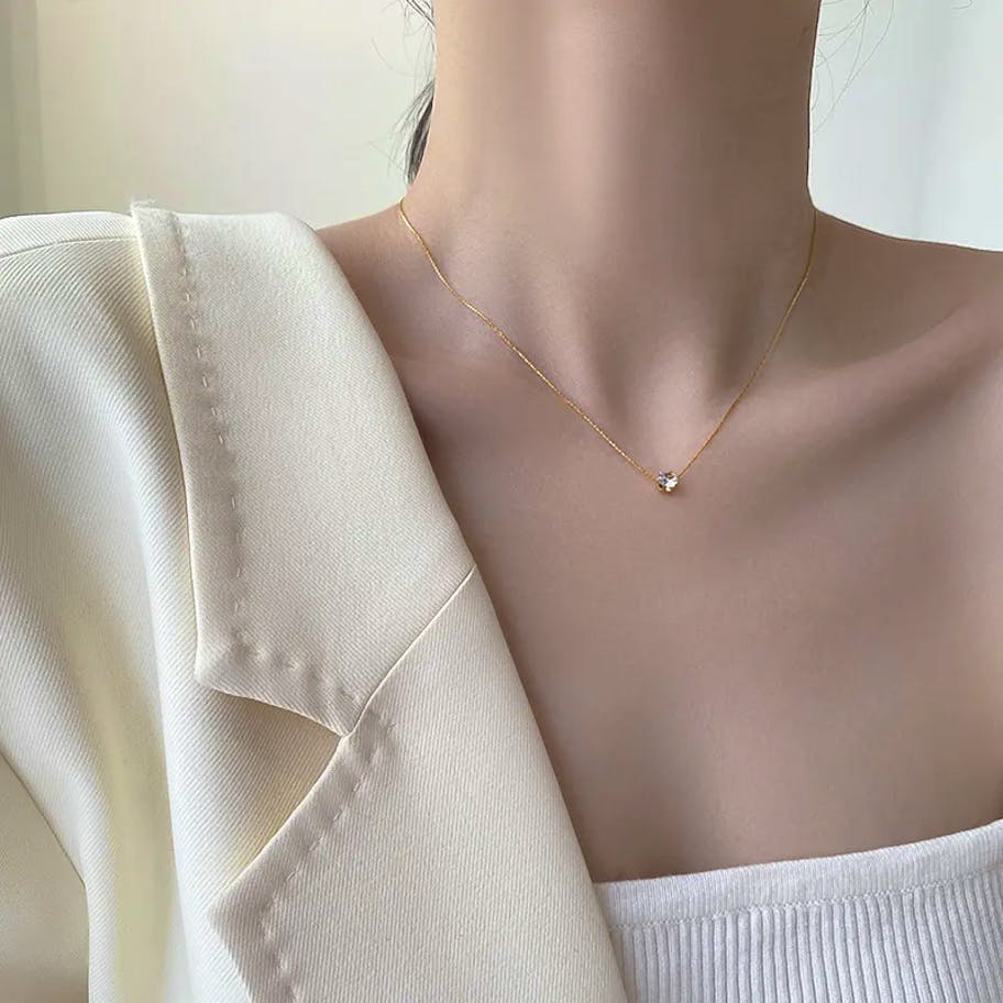 Ayo Copenhagen — Elara Zircon Necklace Ayo Copenhagen Elara Zircon Necklace — Halsband