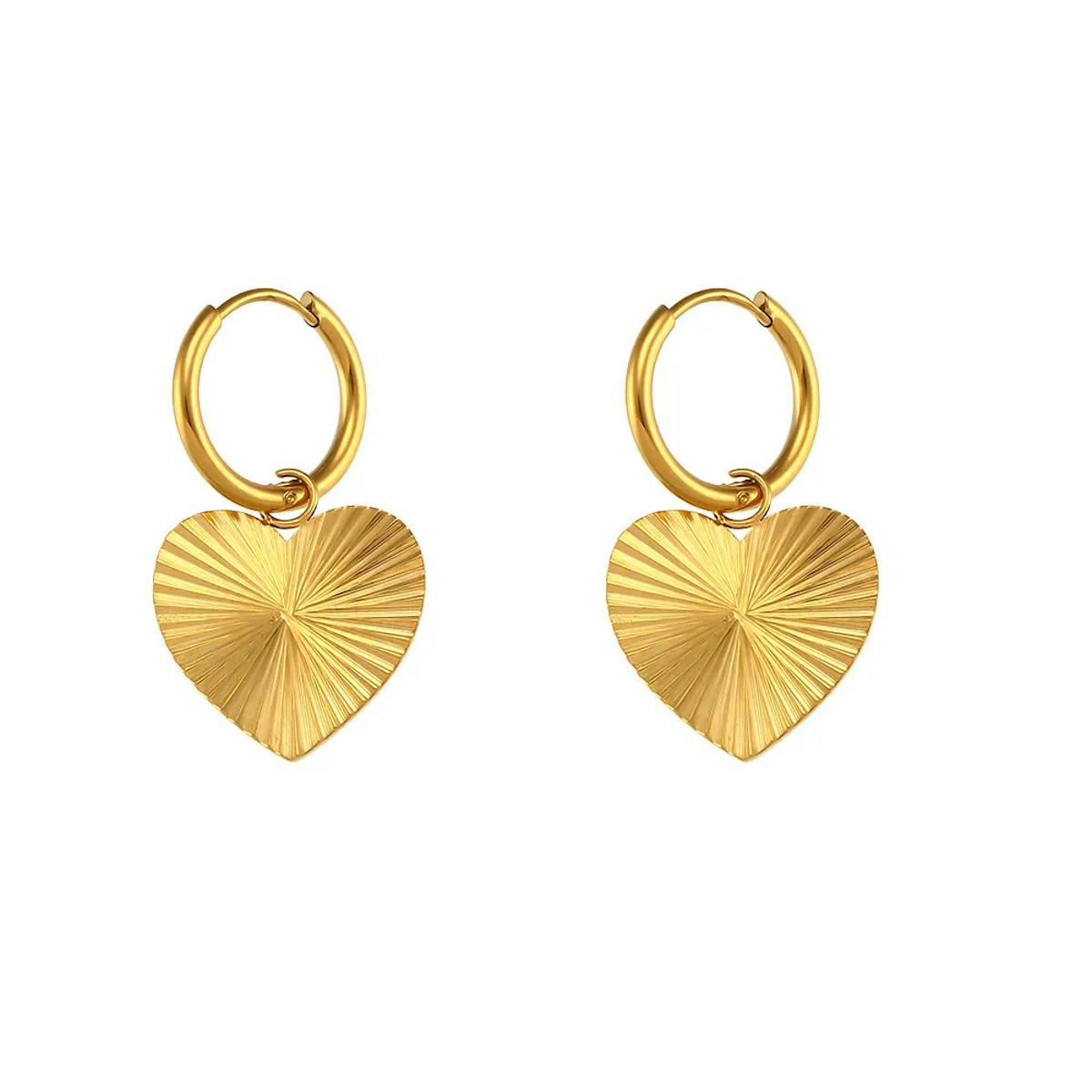 Ayo Copenhagen — Selene Heart Hoops Ayo Copenhagen Selene Heart Hoops — Korvakorut