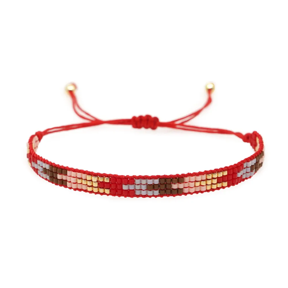 Ayo Copenhagen Flora Bracelet Sunset Red — Náramek
