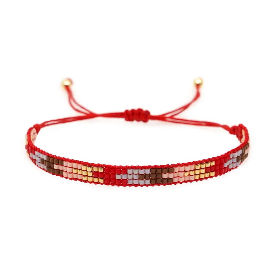 Ayo Copenhagen — Flora Bracelet Sunset Red Ayo Copenhagen Flora Bracelet Sunset Red — Armband