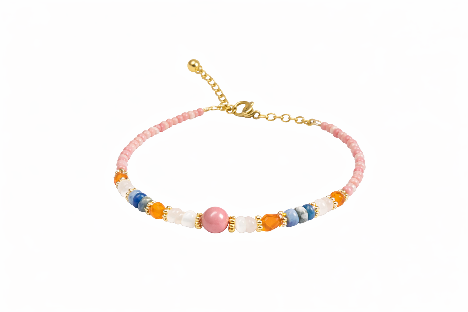 Ayo Copenhagen Mira Stone Bracelet Sunset Mix — Náramek