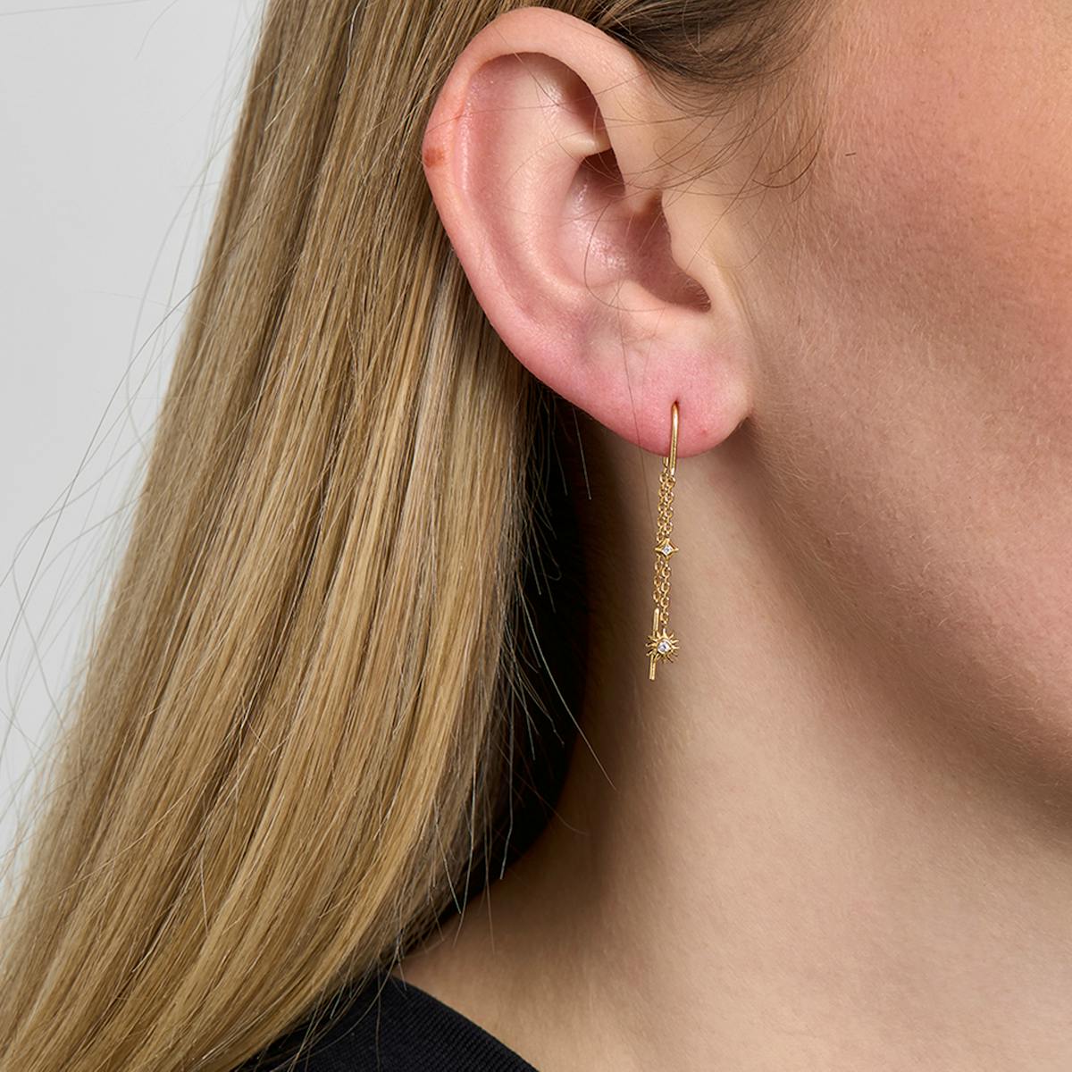Studio Z — Shiny Star Earring Studio Z Shiny Star Earring — Náušnice