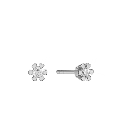 Eternity Diamond By Aagaard — Eternity Stud Earrings With 2x0.35ct W/SI Diamond 6c Eternity Diamond By Aagaard Eternity Stud Earrings With 2x0.35ct W/SI Diamond 6c — Korvakorut