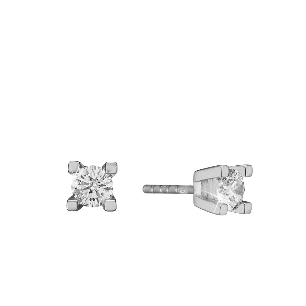 Eternity Diamond By Aagaard Eternity Stud Earrings With 2x0.40ct W/SI Diamond 4c — Earrings